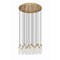 Z-Lite Beau Chandelier, 27-Light, 36 In.W x 12.75 In.H, Rubbed Brass/Clear 740P-27R-RB - alternate 4